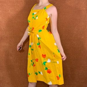 70s Malia tulip sundress, size 2/4